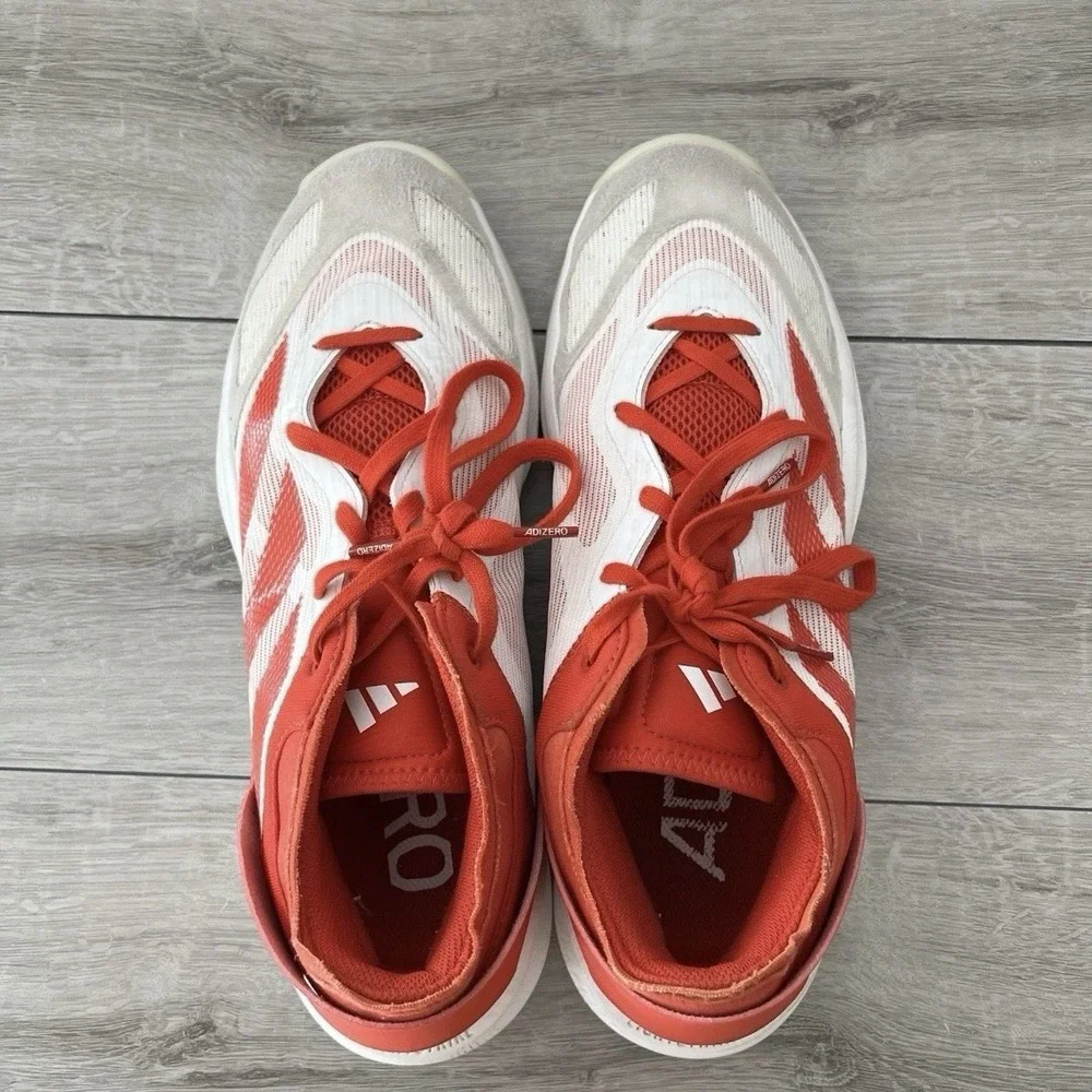 adidas Adizero Select 2.0 Mens Size 11 Red White Basketball Shoes IG6685